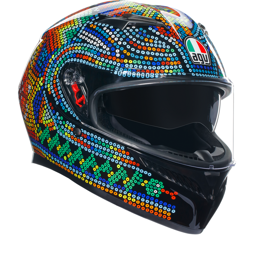 AGV K3 Rossi Winter Test 2018 ECE 22.06
