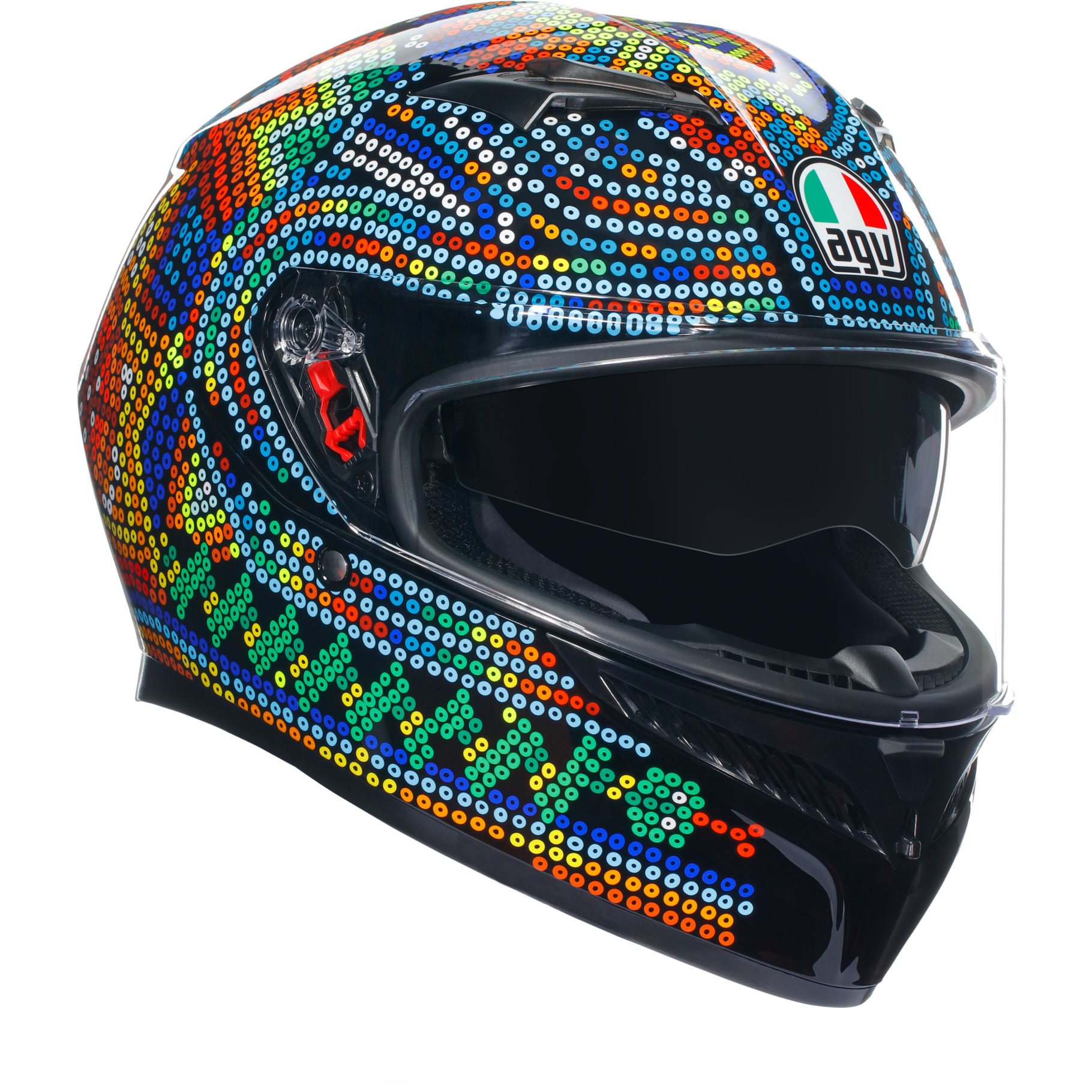 AGV K3 Rossi Winter Test 2018 ECE 22.06
