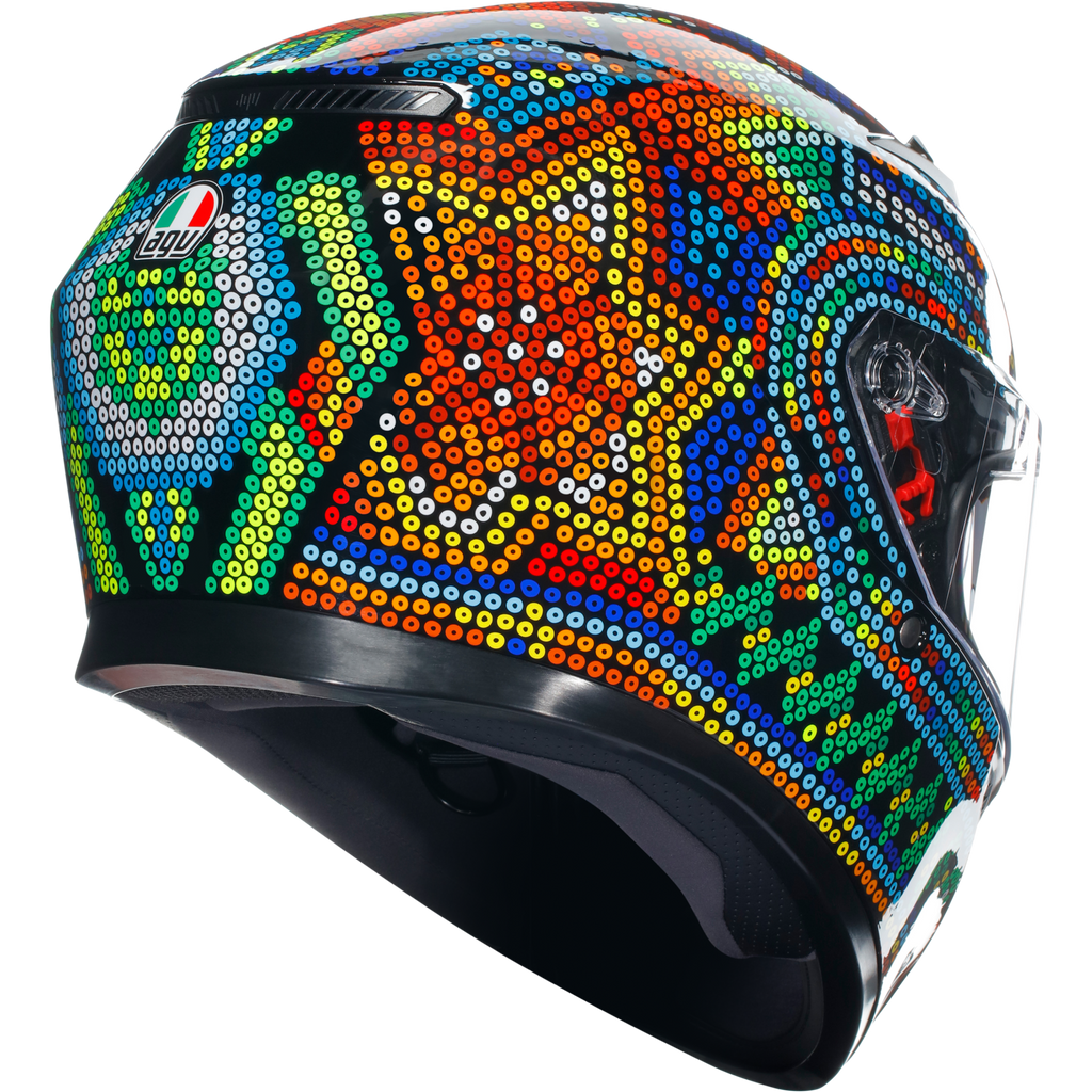 AGV K3 Rossi Winter Test 2018 ECE 22.06