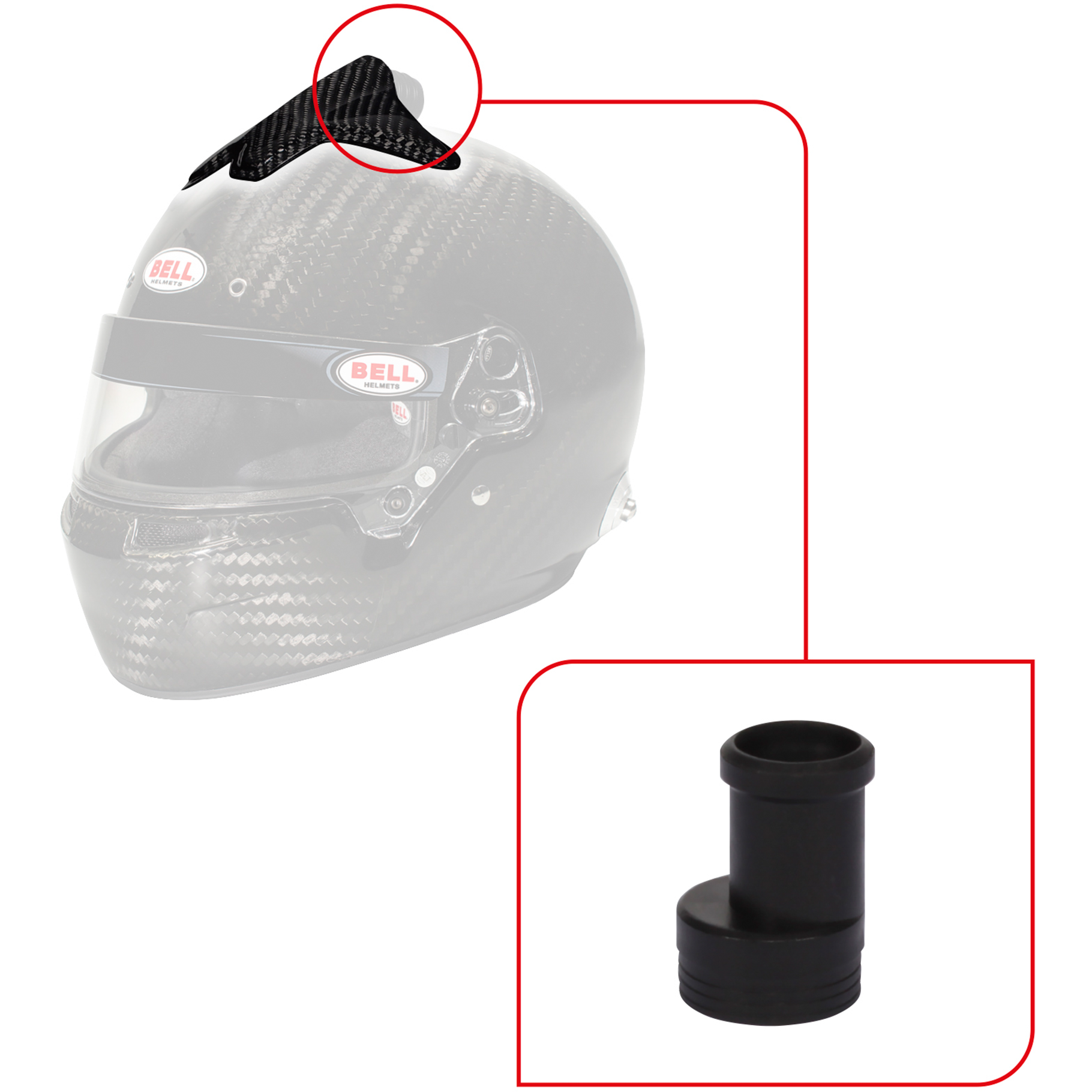 Bell Forced Air 8 Hole Top/QL (V10) Kit