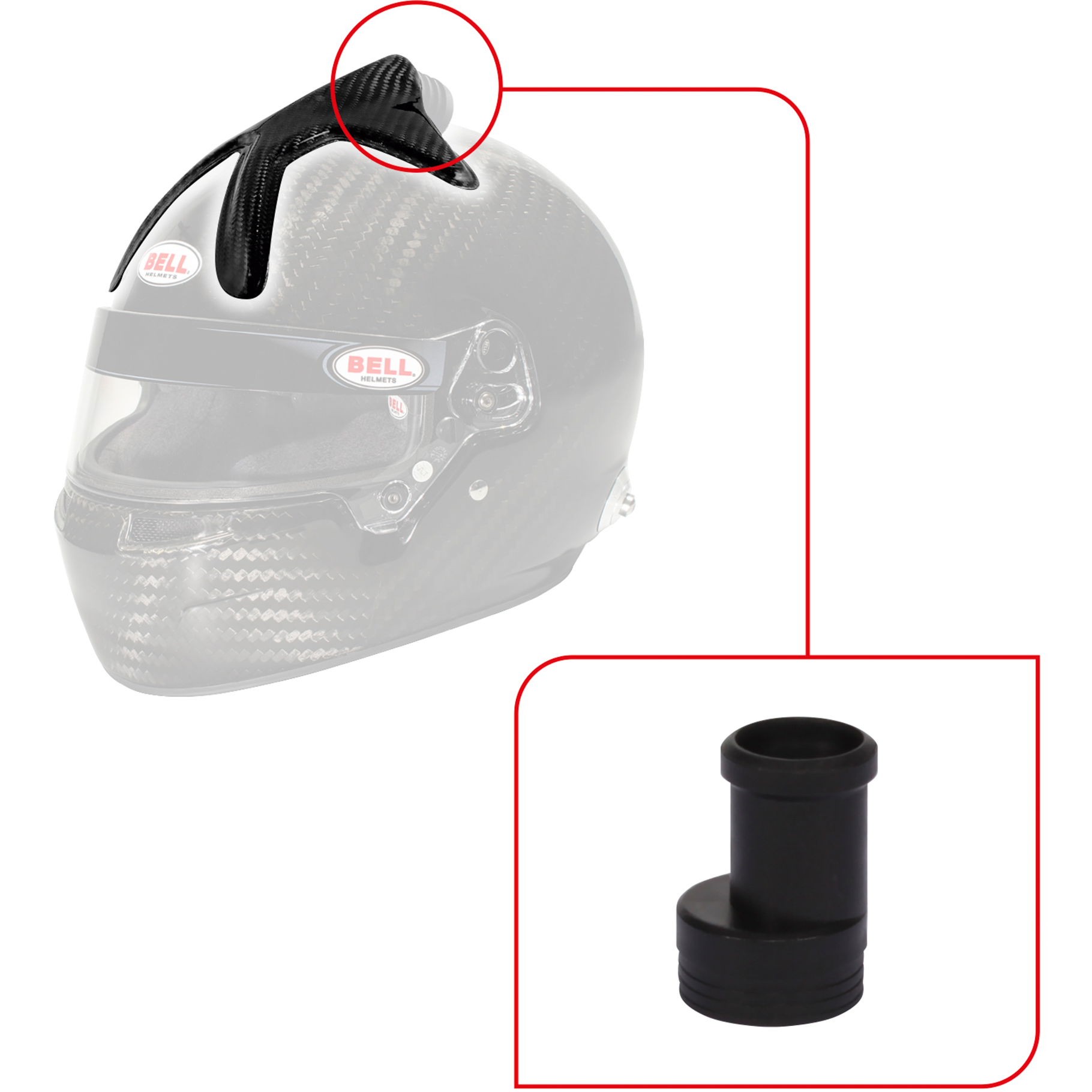 Bell Forced Air 10 Hole Top/QL Nozzle (V10) Kit