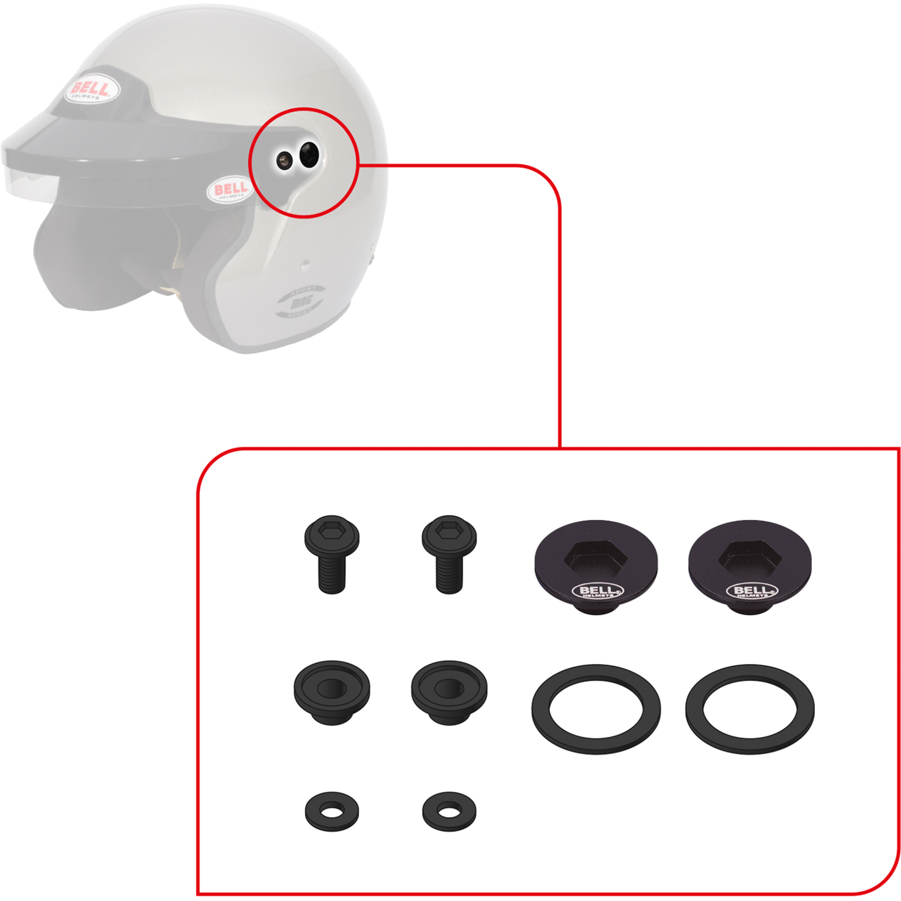 Bell Pivot Kit - MAG/MAG Rally