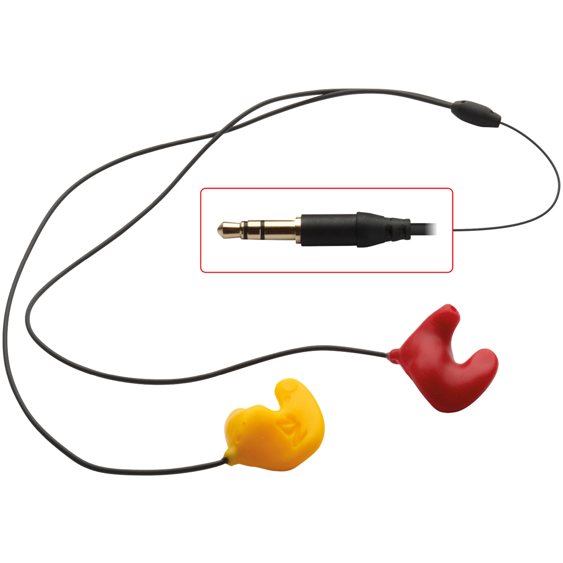 Bell Earplugs Kit Semi Custom Short 3.5mm Jack Stereo