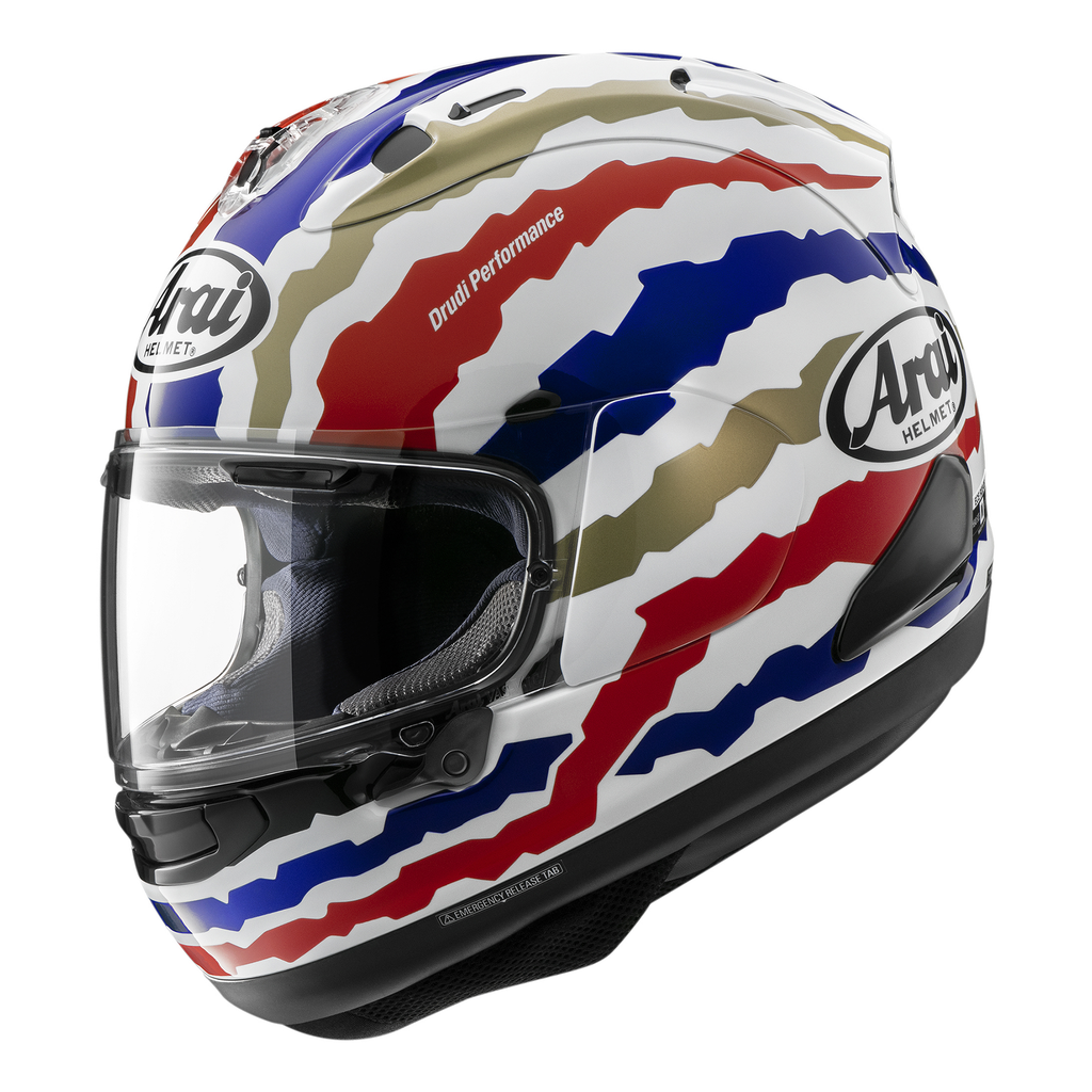 Arai RX-7V Evo Doohan Jubilee Restyle